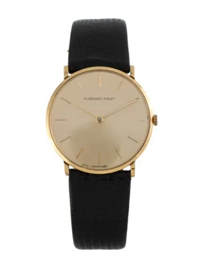 Pre-owned Audemars Piguet Ultra-thin Dress Watch In Multicolor