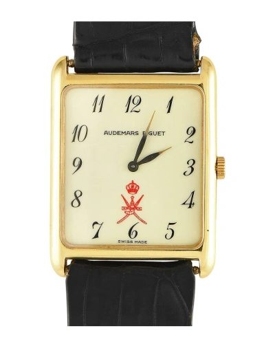 Audemars Piguet Unisex Watch, Circa 1983 (authentic ) In Black