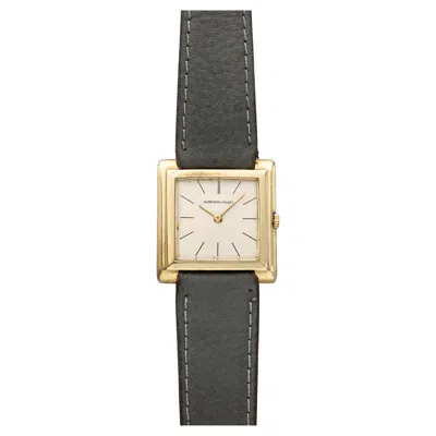Pre-owned Audemars Piguet Vintage 1951  18k Yg Rectangular Manual Cal. 9ml 27mm In Multi