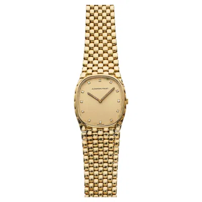 Pre-owned Audemars Piguet Vintage 1970s  Cobra 18k Gold Diamond Dial Manual 26mm In Multi