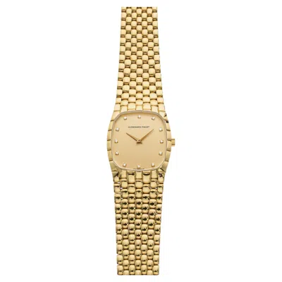 Pre-owned Audemars Piguet Vintage 1980s  Cobra 14126.791 18k Yg Diamond Dial Manual 26mm In Multiple