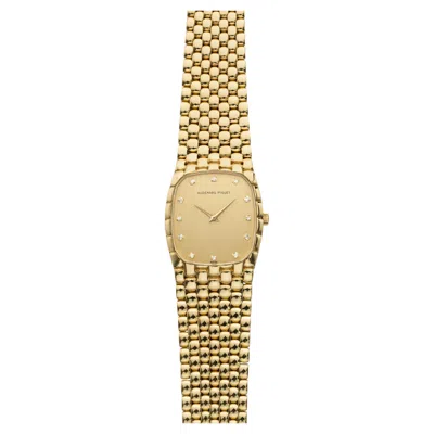Pre-owned Audemars Piguet Vintage 1980s  Cobra 18k Gold Diamond Dial Manual 26 Mm In Multi
