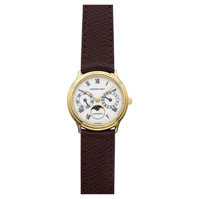 Pre-owned Audemars Piguet Vintage 1980s  Day-date 18k Yg 25589ba Auto Moonphase 33mm In Multi