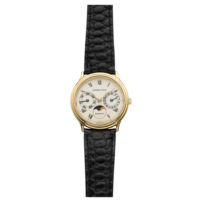 Pre-owned Audemars Piguet Vintage 1980s  Day-date Moonphase 25589ba 18k Yg Automatic 33mm In Multi