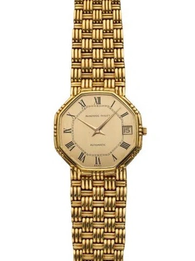 Pre-owned Audemars Piguet Vintage Watch, 34mm In Multi