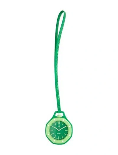 Pre-owned Audemars Piguet X Swatch "green Eight" Royal Pop Watch In Multicolor