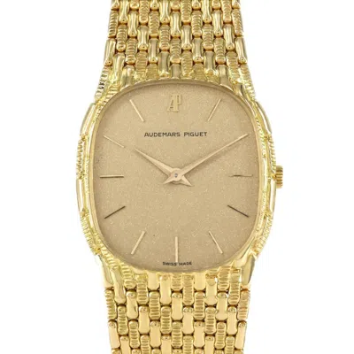 Pre-owned Audemars Piguet Yellow Gold Wristwatch ()
