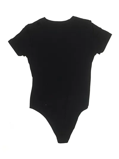 Pre-owned Auden Bodysuit In Black