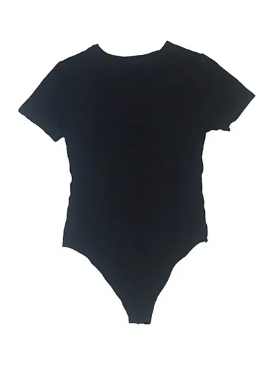 Pre-owned Auden Bodysuit In Black