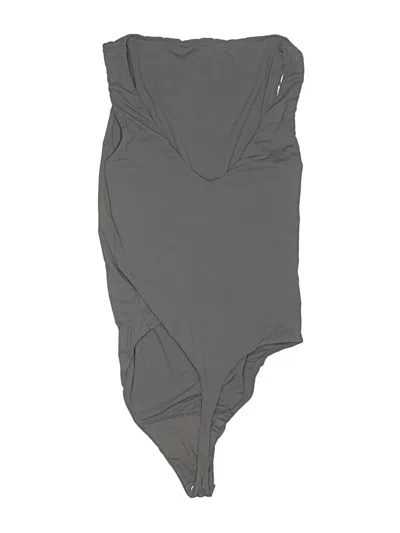 Pre-owned Auden Bodysuit In Gray