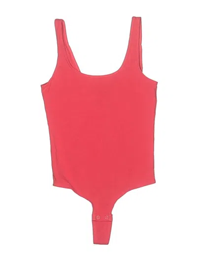 Pre-owned Auden Bodysuit In Red