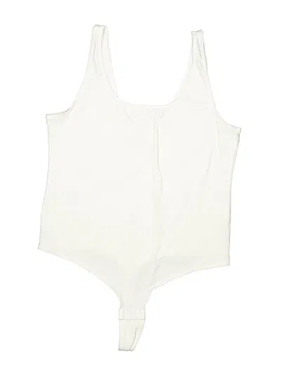 Pre-owned Auden Bodysuit In White