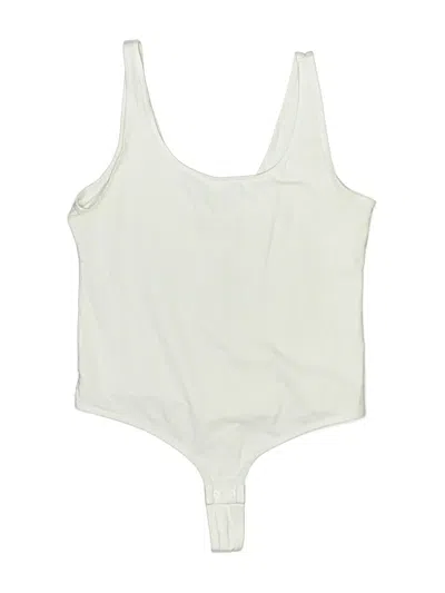 Pre-owned Auden Bodysuit In White