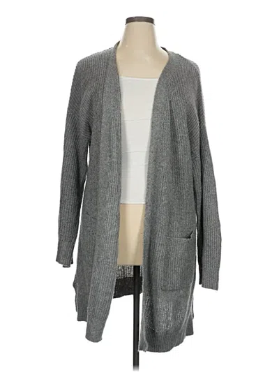 Pre-owned Auden Cardigan Sweater In Gray