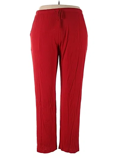 Pre-owned Auden Casual Pants In Red