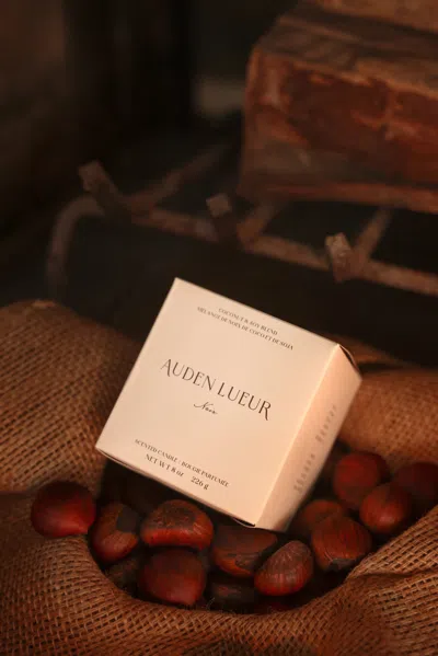 Auden Lueur Noix 8.0 oz Scented Candle 850031495609 In Neutral