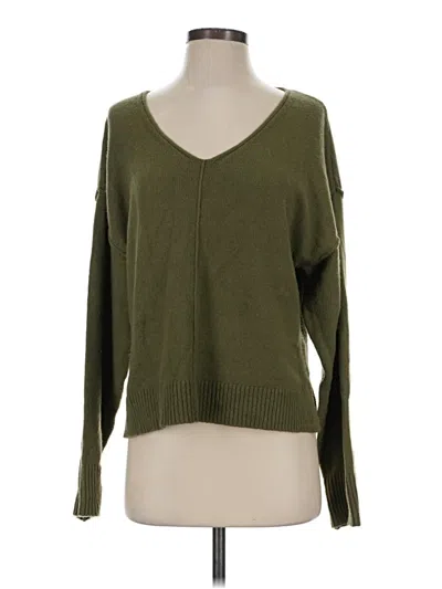 Pre-owned Auden Pullover Sweater In Green