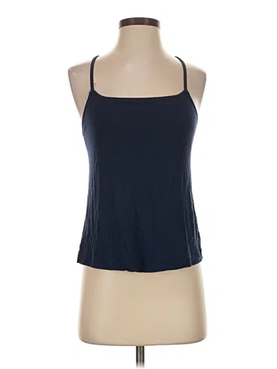 Pre-owned Auden Sleeveless Top Blue Halter Neckline Tops