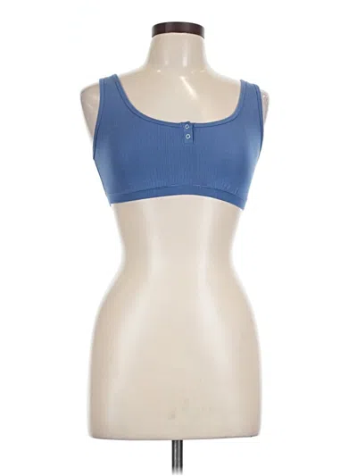 Pre-owned Auden Sports Bra In Blue