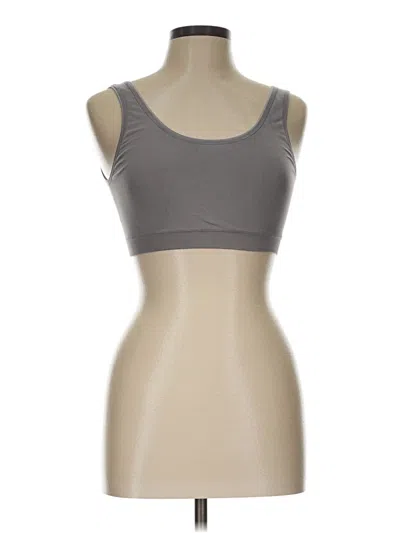 Pre-owned Auden Sports Bra In Gray