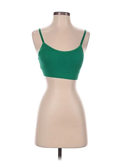 Pre-owned Auden Sports Bra In Green