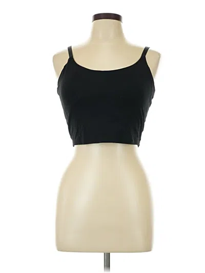 Pre-owned Auden Tank Top Black Strapless Neckline Tops