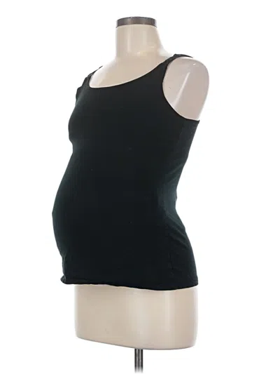 Pre-owned Auden Tank Top Black Strapless Neckline Tops