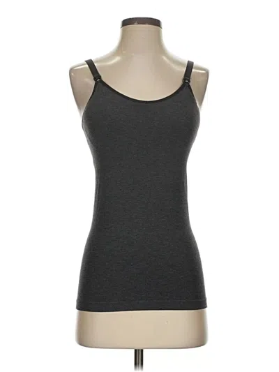 Pre-owned Auden Tank Top Gray Halter Neckline Tops