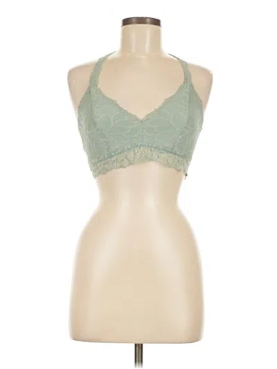 Pre-owned Auden Tank Top Green Halter Neckline Tops
