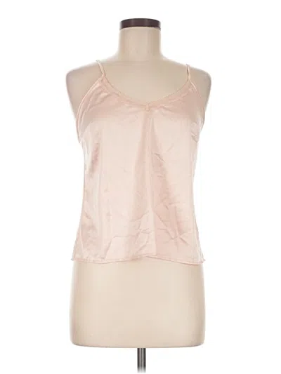 Pre-owned Auden Tank Top Pink Halter Neckline Tops
