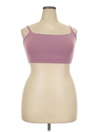 Pre-owned Auden Tube Top Pink Strapless Neckline Tops