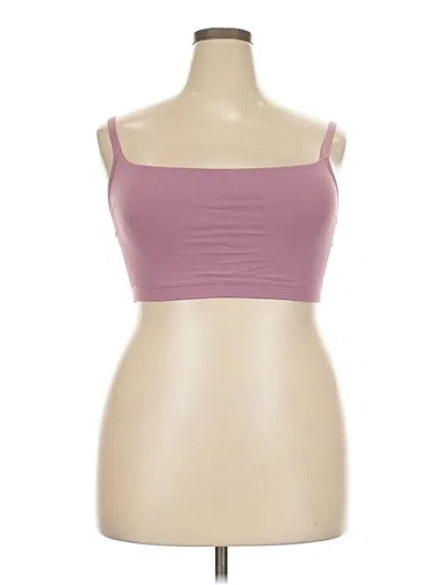 Pre-owned Auden Tube Top Pink Strapless Neckline Tops