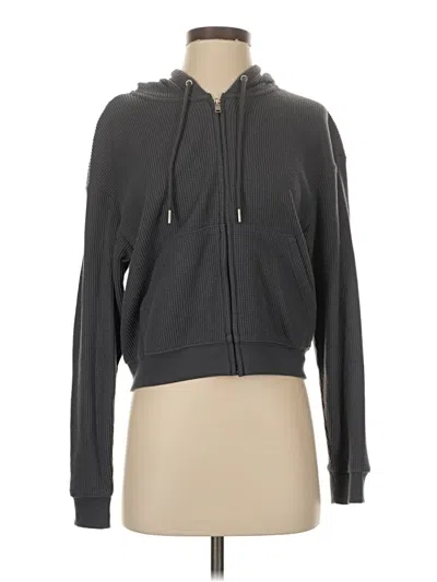 Pre-owned Auden Zip Up Hoodie In Gray