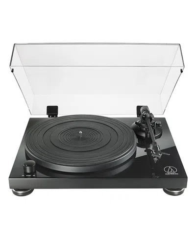 Audio-technica Fully Manual Belt-drive Turntable In Piano Black