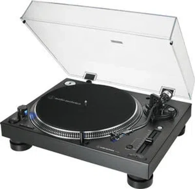 Audio-technica At-lp140xp-bk  Direct-drive Professional Fully Manual Dj Turntable (black)