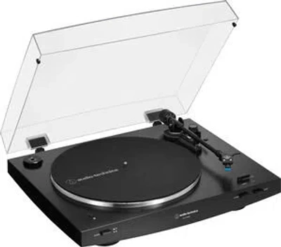 Audio-technica At-lp3xbt-bk Bluetooth Turntable Belt Drive Fully Automatic 33/45 (black)