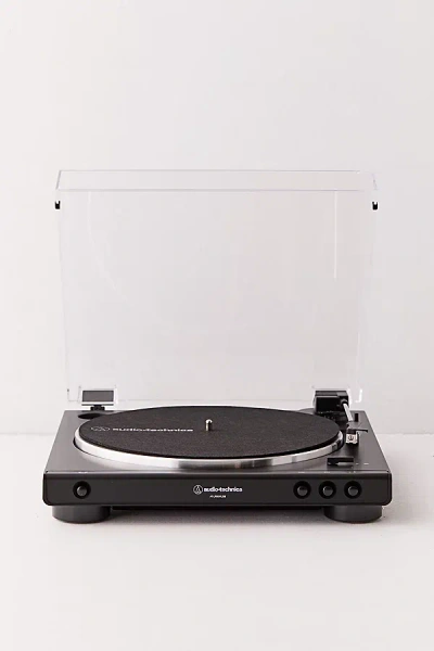 Audio-technica At-lp60x Fully Automatic Belt-drive Stereo Turntable In Black At Urban Outfitters