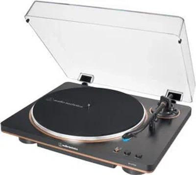Audio-technica At-lp70x-bz Turntable Fully Automatic Belt-drive In Black