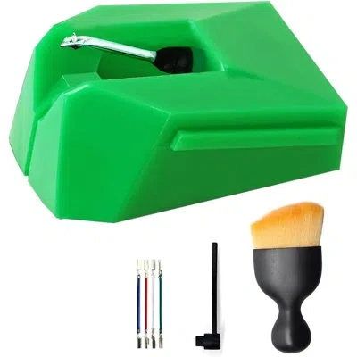 Audio-technica Atn95e Elliptical Stylus (replacement Stylus For Phono Cartridge At95e) (green)