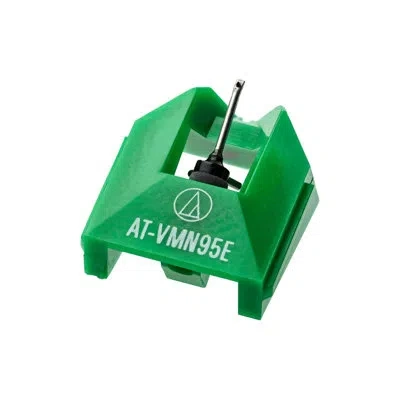 Audio-technica At-vmn95e Elliptical Stylus For Use With Cartridge At-vm95e (green)