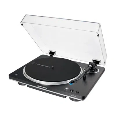 Audio-technica Fully Automatic Wireless Belt-drive Turntable In Black,silver