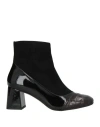 Audley Woman Ankle Boots Black Size 8 Leather In Black