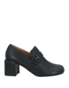 Audley Woman Loafers Black Size 8 Leather In Black