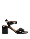 Audley Woman Sandals Black Size 6 Leather