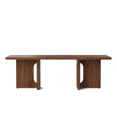 Audo Copenhagen (formerly Menu) Androgyne Lounge Table, Wood In Blue