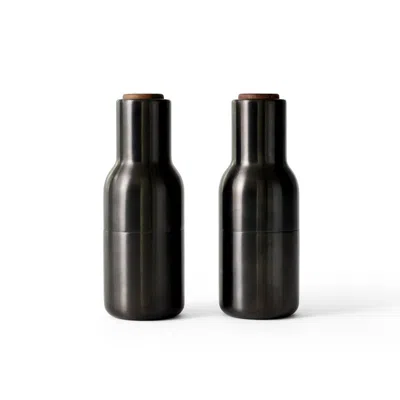 Audo Copenhagen (formerly Menu) Bottle Grinder, 2 Pcs. In Black