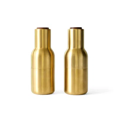 Audo Copenhagen (formerly Menu) Bottle Grinder, 2 Pcs. In Gold