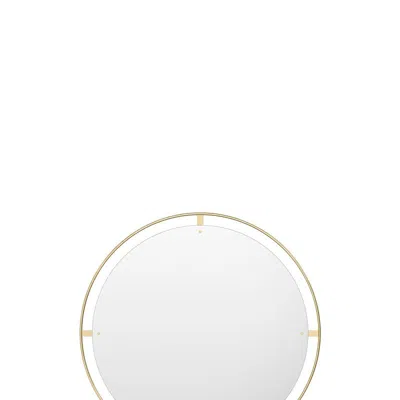 Audo Copenhagen (formerly Menu) Nimbus Mirror, Round In Gold