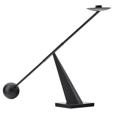 Pre-owned Audo Interconnect Candle Holder - Black Steel - By Colin King For