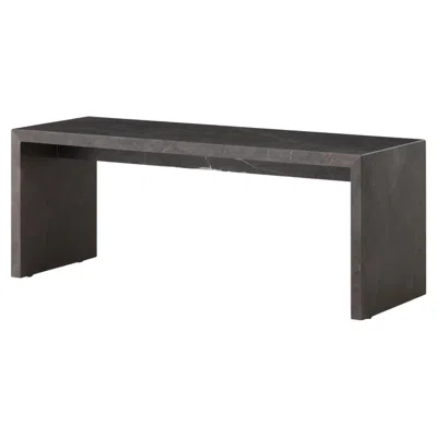 Pre-owned Audo Plinth Bridge Lounge Table In Grey, Brown Kendzo Marble-norm Architects For